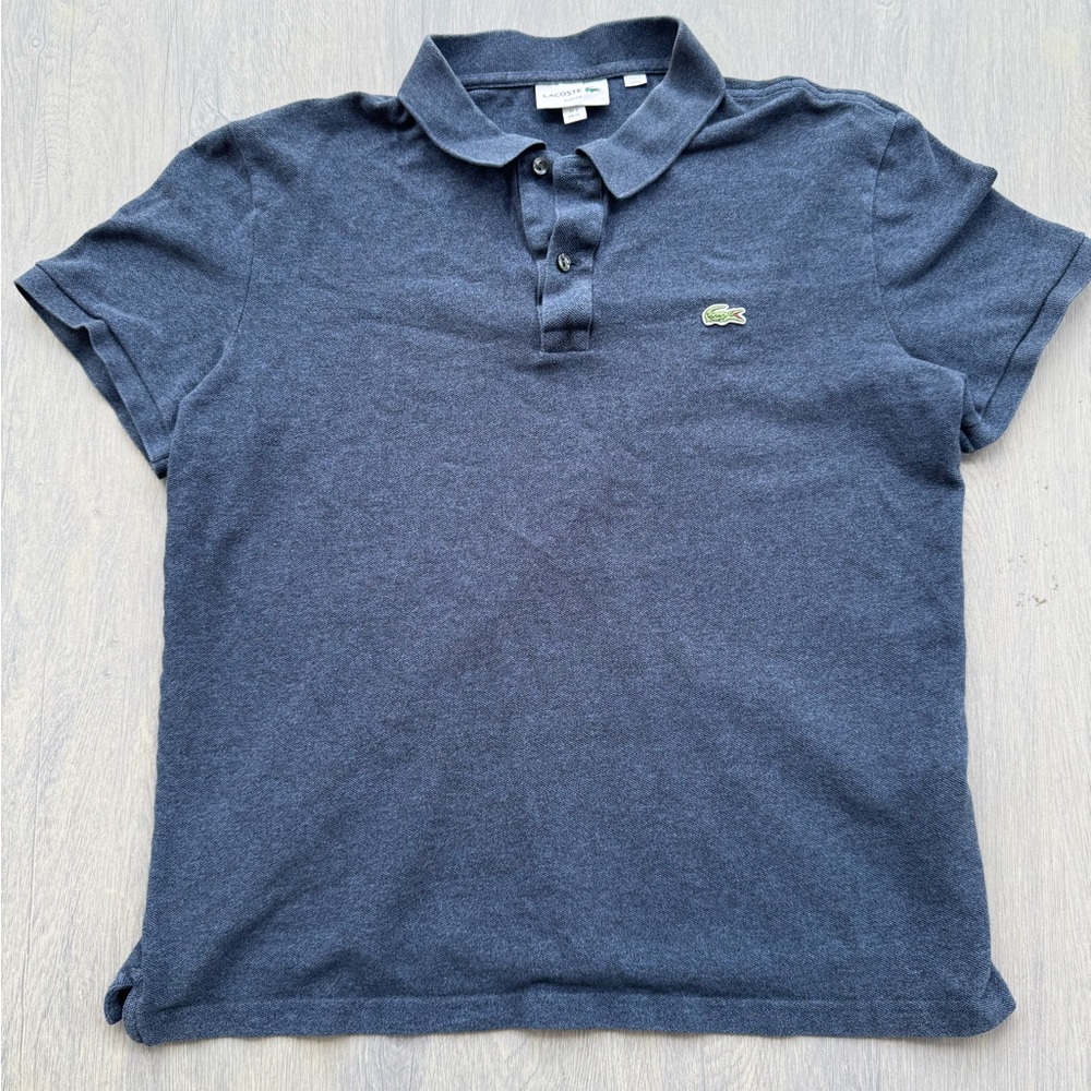 Lacoste Men's Dark Navy/Gray Polo Shirt